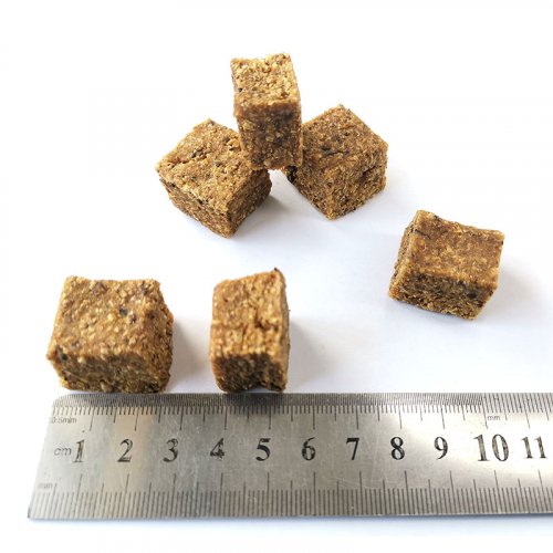 Mealworm protein cube